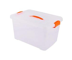 Wswqop Caja de Almacenamiento para Transporte, Caja de Almacenamiento de Joyas, Caja de Almacenamiento de Gran Capacidad para Gomas para El Cabello, Una Caja, 28x20x16.5cm, Individual