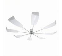 Wswqop Deflector de Aire para Aire Acondicionado y Distribuidor de Flujos Construcción Visual Única en Espiral Materiales y, Blanco, Ventilador De Guía De Aire En Espiral De 8 Aspas