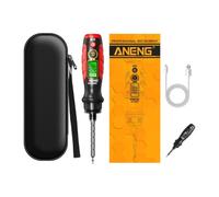 Wswqop Destornillador Comprobador 2 en 1, Lápiz Destornillador Multifuncional para Cables con Corriente en Instalaciones Domésticas Sencillas, Rojo