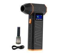 Wswqop Eléctrico de, Soplador de Aire Portátil, de Profesional, Mini Sin Escobillas para Verano, Portátil, Ho, con Cabezal Quitapolvo