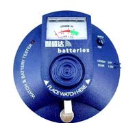 Wswqop Probador de Movimiento de Reloj Tester de Baterías Medidor Analógico Comprobador de Reloj Aguja de Alta Visibilidad y Palanca de Conexión Uso