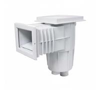 Wswqop Skimmer de Piscina Profesional Automático Desnatador Colector de Residuos Cesta Extraíble Sólido Diseño Unificado y Cesta de Colador Apto para, Aq-0030v Piscina Vinilo