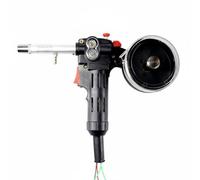 Wsymxuo Pistola Soldadura sin Engranajes Uso Profesional Antorcha MIG Hilo Alta Resistencia Pistola Hilo para Profesionales, Soldadores, Fábrica, Negro