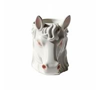 Wsymxuo Taza Animal de Cerámica Diseño 3D Taza Decorativa con Figura de Animal Agarre Cómodo Vaso Decorativo, Cabeza De Caballo