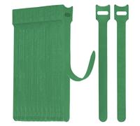 WSZJINB 70 unidades de Bridas Reutilizables de 15cm de Longitud, Cable Management, Sujeta Cables Verde, Correas para Organizador de Cables