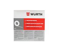 Würth Moldura cinta adhesiva, Ancho 19 mm/Longitud 10 M, cinta adhesiva con tirantes polietileno & Acrílico atkleber| fijar listones de & Función de adorno, Emblemas, paneles, soportes en coches
