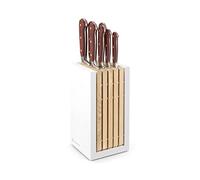 WÜSTHOF Classic bloque para cuchillos con 7 cuchillos, Tasty Sumac (rojo oscuro)