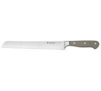 WÜSTHOF Classic cuchillo pan con doble dentado de precisión 23 cm, Velvet Oyster (gris)