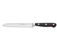 WÜSTHOF Classic cuchillo para fiambres 14 cm, negro