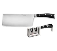 WÜSTHOF Classic Ikon Cuchillo cocinero chino & afilador