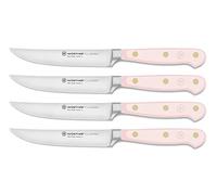 WÜSTHOF Classic juego de cuchillos bistec con 4 cuchillos 12 cm, Pink Himalayan Salt (rosa)