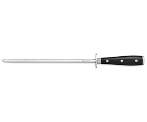 Wüsthof Rifle de afilar y afilar para cuchillos, acero Classic Ikon 26 cm