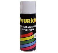 Wurko - Spray Pintura Esmalte Acrílica Blanco Electrodomésticos, Bote 400 ml, El embalaje puede variar