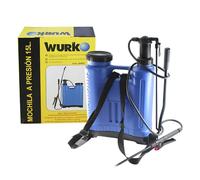 Wurko Sulfatadora Pulverizador Manual de 15 Litros con Lanza PVC