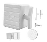 Wusideday Pulsador de botón, Pulsador de botón remoto - Finger Bot inalámbrico autoadhesivo,Mini protector de interruptores de pared, accesorios universales para el hogar para luz de puerta, hogar,