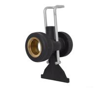 Wusvive Para adaptador de manguera de lavadora a presión de rosca M14 | Tipo E y tipo F de conexión rápida, PP+vidrio para fibra y cobre, para Karcher K Series/Bosch/Negro y para decker, negro