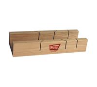 Wuto Corta Ingletes Doble Madera Haya Guía Corte 45 y 90 Grados 250 x 55 mm