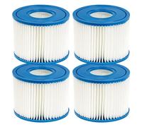 WuYan Paquete de 4 filtros de Piscina para Intex PureSpa Tipo S1 Cartucho para 29001E PureSpa Filtro Inflable de Piscina Catridge