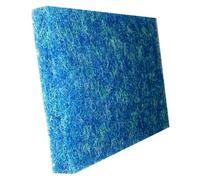 Wuyangcun Alfombrilla de filtro de grado premium para estanque koi, esponja bioquímica, 25 x 25 x 4 cm