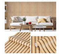 WWPMNQD Papel pintado Papel tapiz autoadhesivo de rayas cuadrícula for pared, decoración del hogar y habitaciones para dormitorio(Color4,45cmx100cm)