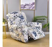 WWQQKJ Funda elástica for Silla reclinable Relax, Funda for sofá de 1, 2 y 3 plazas, Antideslizante(G,1 Seat (4pcs))