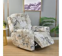 WWQQKJ Funda elástica for Silla reclinable Relax, Funda for sofá de 1, 2 y 3 plazas, Antideslizante(Large,1 Seat (4pcs))