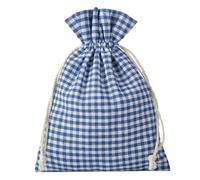 WXBCDS Bolsitas De Tela 10 piezas bolsa de regalo simple a cuadros
