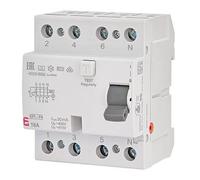 Wyłącznik różnicowoprądowy 4P 25A 0,03A Typ AC EFI6-P4 AC 25/0.03 002061651
