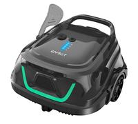 WYBOT A1 Aspiradora Robot de Piscina Inalámbrica, Doble Filtros, 120 minutos de autonomía, Carga rápida en 2,5 horas, para piscinas elevadas de fondo plano, Negro - Nuevo