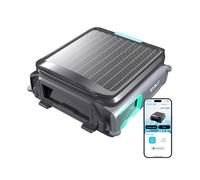 WYBOT F1 Skimmer de Piscina, Limpiafondos Piscina Solar con Control App, Robot Limpiafondos Piscina, Ultra Silencioso y Eficiente para Piscinas Residenciales,Negro Verdoso