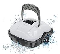 WYBOT Robot Limpiados Piscina, Aspirador de Piscina Funciona 100 Minutos, Estacionamiento Automático, Fuerte Potencia de Succión, Limpiafondos Piscina Inalámbrico hasta 80 m²