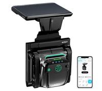 WYBOT S2 Solar Robot para Piscinas, con Plan De Limpieza Inteligente, Limpieza Parcial De Precisión, Retorno Automático Y Carga Solar, Sistema De Adsorción 3D, Covers 300 m² (Gris)