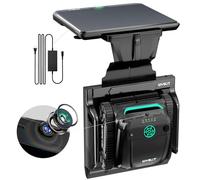 WYBOT S2 Solar Vision Robot Limpiador de Piscina, Algoritmo de Visión AI, Carga Automática de Retorno, Carga Dual, Limpieza Programada y Adsorción 3D para Piscinas Enterradas3D (Negro)