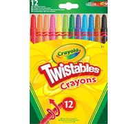 Wykrecane kredki swiecowe Crayola Twistables 12 kolorów , color/modelo surtido