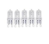 WYLIELAMSH 5 Uds G9 Bombillas Halógenas 220V 25w 40w 60w Bombilla De Horno G9 Bombilla De Alta Temperatura Luz De Vapor,220V-60W