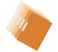 WYLZLKX Juego de 5 carpetas de archivos para informes, 50 hojas de capacidad, organizador de archivos con apertura lateral