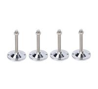 WYQXTY Pies niveladores Ajustables para Muebles, Patas niveladoras Ajustables de Acero Inoxidable 304, Varios tamaños, Paquete de 4(D120*30 * 200mm)