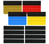 WYRGQIQN Kit de Herramientas de Coche para Vinilo 12 Piezas, Espátula Premium Multicolor, Diseñado para Láminas de Ventana de Coche
