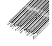 Wytino Puntas Soldador T12, Punta de Soldadura, Punta de Soldador Puntas de Soldador de la Serie T12 Reemplazo de Herramienta de Soldadura para estación de retrabajo FX-951(10 Piezas)