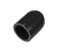 X AUTOHAUX 1 tapa de goma de silicona negra para manguera de coche de 30 mm de longitud, 25 mm de diámetro interior, tapa ciega reforzada de silicona para tubo de derivación universal