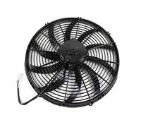 X-Parts Ventilador SPAL Motorsport de 250 mm, extremadamente potente, 12 V, 1060 m³/h, ventilador de radiador, ventilador eléctrico, compatible con escritorio