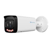 X-Security Cámara IP Bullet - 6 Megapíxel (3288x1850) - Lente Motorizada 2.7~13.5mm - WDR 120dB | Dual Light (IR 60m y Luz Blanca 60m) - WizSense, con clasificación de humano y vehículo - MicroSD | IP