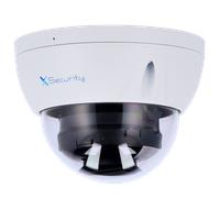 X-Security Cámara IP Dome - 6 Megapíxel (3288x1850) - Lente fija 2.8mm - WDR 120dB | Dual Light(IR 30m y Luz Blanca 30m) - WizSense, con clasificación de humano y vehículo - MicroSD 256GB / IP67 & IK1