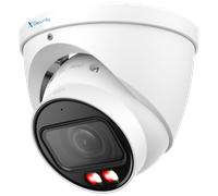 X-Security Cámara IP Turret - 6 Megapíxel (3288x1850) - Lente Motorizada 2.7~13.5 mm - WDR 120dB | Dual Light alcance 40 m - WizSense, con clasificación de humano y vehículo - MicroSD | IP67 | PoE | S