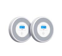 X-Sense Alarma con Aviso de Voz (Solo en Alemán), Detector de Humo y Monóxido de Carbono WIFI, Las funciones de la Aplicación Requieren una Estación Base SBS50 (No Incluida), 2 Unidades
