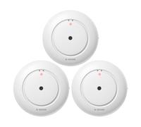 X-Sense Detector de Agua Inteligente Wi-Fi, Alarma de Fugas para Cocina, Baño y Sótano, Alerta en Tiempo Real y Notificaciones App (Requiere Estación Base SBS50, No Incluido), SWS51, Pack de 3