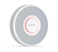 X-Sense Detector de Humo con Alerta de Voz, XS0B-MR, 1 Unidad | Alarma contra incendios, Requiere estación base SBS50, Aviso de voz en alemán