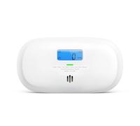 X-Sense Detector de Monóxido de Carbono Conectado, Detector de CO con Pantalla Digital, Batería Reemplazable, Compatible con la App X-Sense, Se Requiere Estación Base SBS50, XC0C-MR, Pack de 1