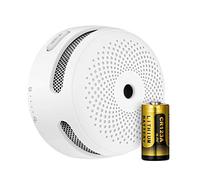 X-Sense Detector y Alarma de Humo Inalámbrica Interconectada, Alcance 250m, Mini Alarma de Fuego con Baterías Reemplazables, EN 14604, Link+, XS01-WR, 1 Pieza