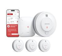 X-Sense Smart SD19-MN31 - Detector de humo con estación base SBS50 (3 unidades)